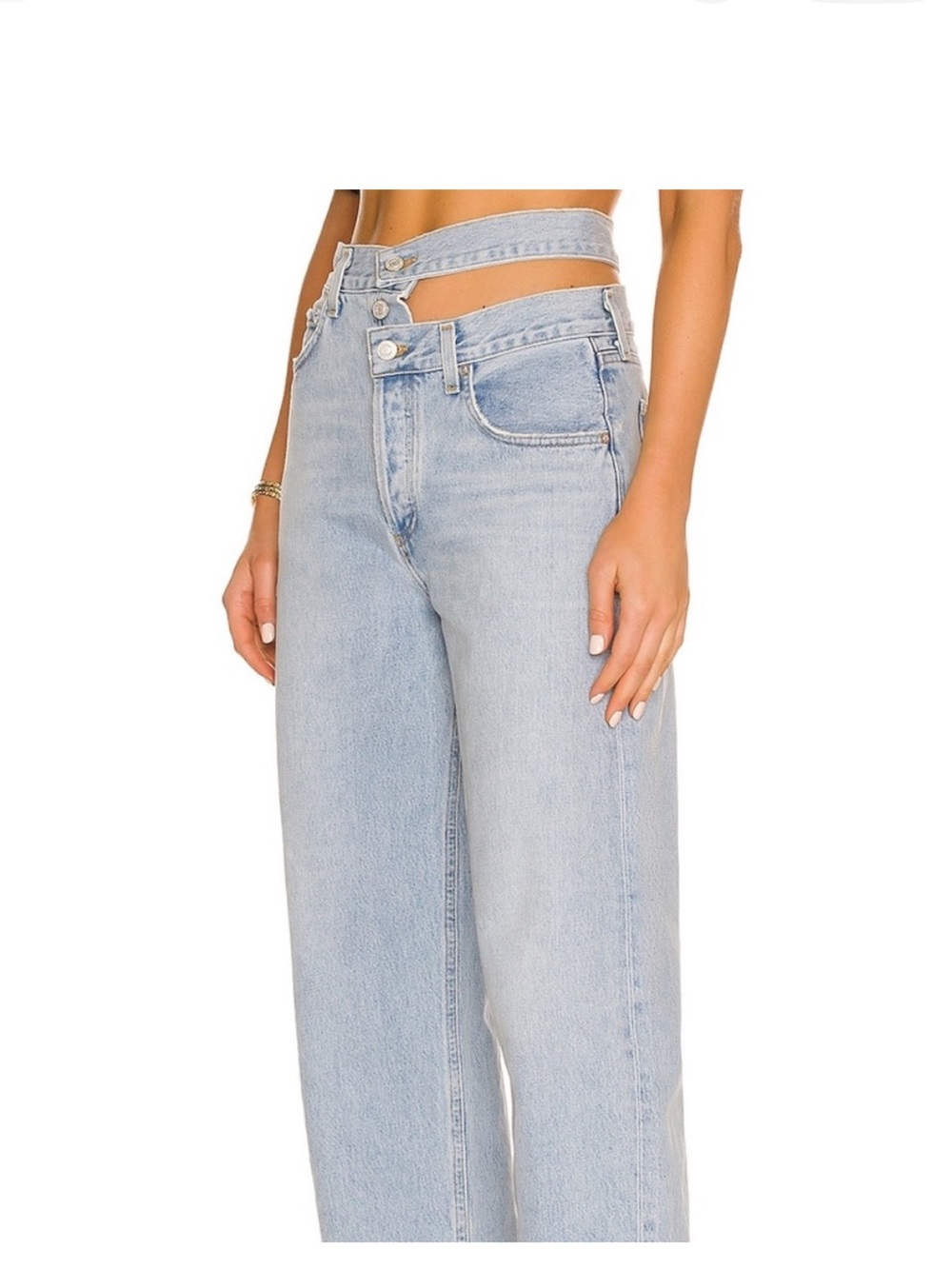 Agolde Broken Waistband jeans